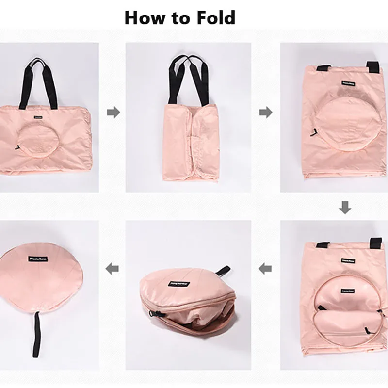 

Wehyah Waterproof Foldable Travel Bags Unisex Designer Portable Storage Duffle Bag Clutch Tote Travel Accessories ZY117