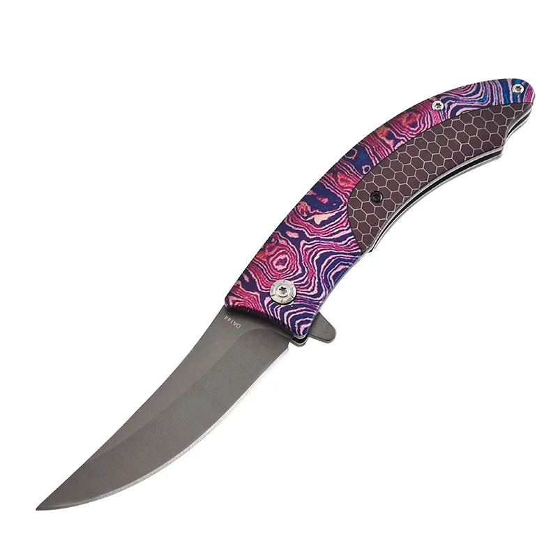 

Stainless Steel Outdoor Folding Knife Multifunctional Field Tactical Defensive Sharp Hunting Pocket Camping EDC Tool Gift Knifes