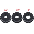 Сменный фитинг для клапана для домашнего сада, соединители для воды, 12 дюйма, 34 дюйма, 1 дюйм, резьба, новый переходник для бака IBC, соединитель для крана