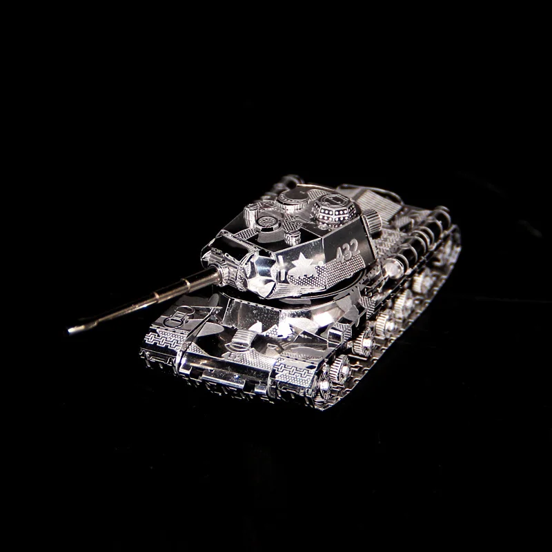 3D Puzzle DIY metal JS-2 TANK mini model kits Collection Toys Gifts earth measurement forging new | Игрушки и хобби