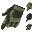Перчатки мужские тактические, армейские боевые митенки с закрытыми пальцами, камуфляжные, водонепроницаемые Нескользящие дышащие, для зимы