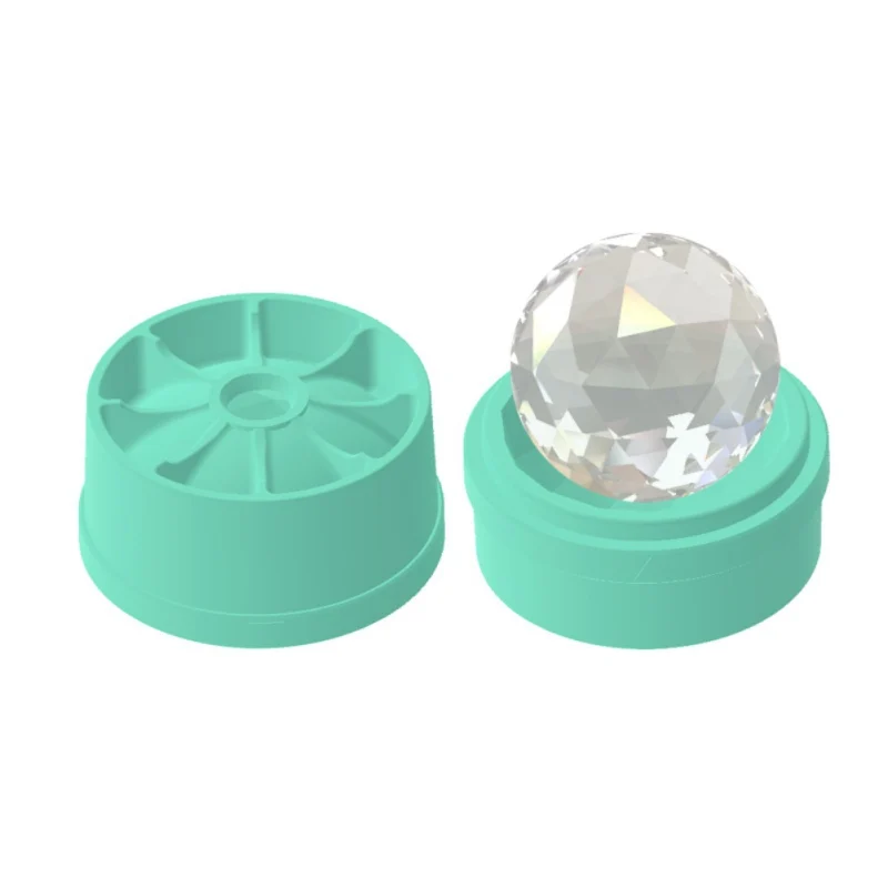 Diamond Ball Shape Silicone Ice-Cube Mold For DIY Cake Candy Chocolate Baking |