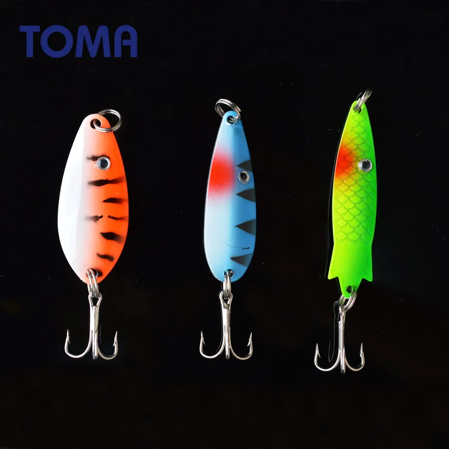 Тома блесны рыболовные приманки комплект смешанные цвета/Размеры/Вес