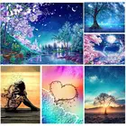 GATYZTORY 5d алмазная живопись, полное сверление, морской пейзаж, Новое поступление, алмазная вышивка, Ландшафтные украшения для дома