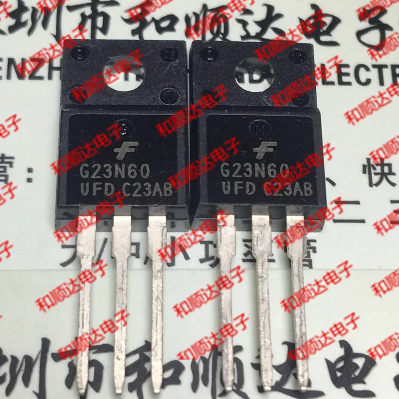 

10pcs / lot G23N60UFD SGF23N60UFD new stock TO-220F