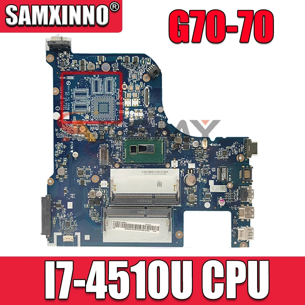 

Applicable to G70-70 notebook motherboard I7-4510U number NM-A331 FRU 5B20H01112 5B20H01111 5B20H01117