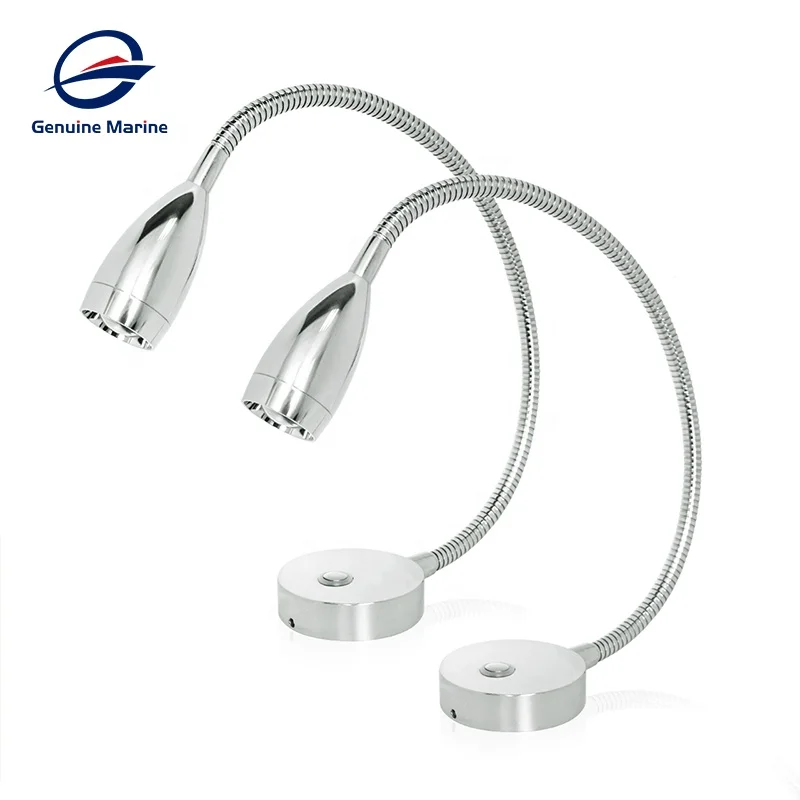 RV12V 24 В приглушаемый светодиодный светильник для чтения с регулировкой яркости