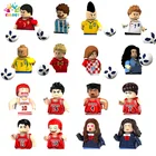 Конструктор баскетбольные игроки Disney, мини-фигурки футбольного клуба, Лум, Dunk, игрушки для детей, рождественские подарки