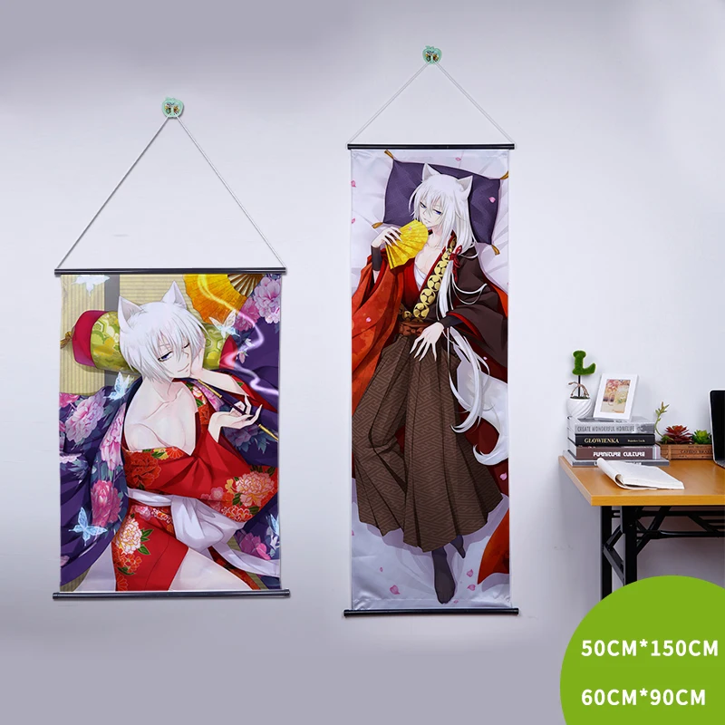 Home Decorative Poster Anime Cartoon Wall Scroll | Дом и сад