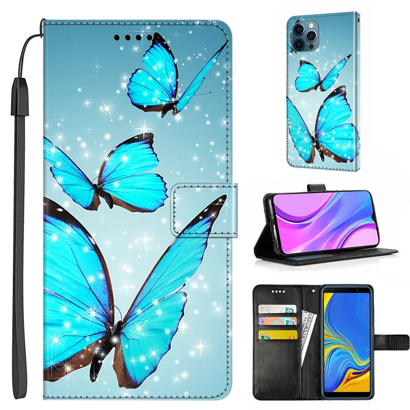 Кожаный чехол-книжка для OPPO A52 A54 A72 A74 A94 A16S Reno 7 4Z 5 4 Lite 6 Pro Find X2 X3 X5 Neo | Мобильные