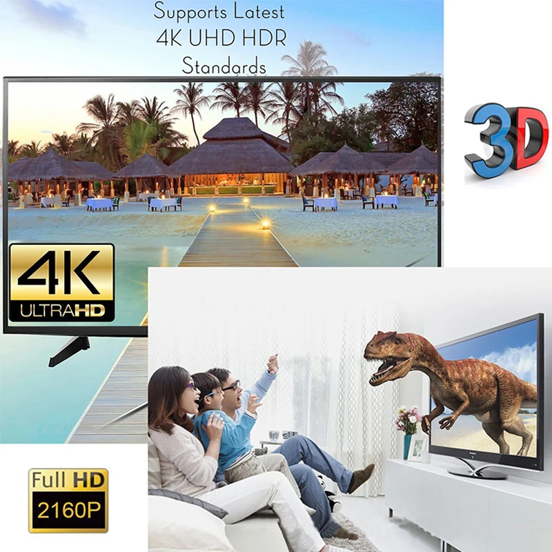 4K * 2K 3D HDMI Сплиттер мини 3 порта s переключатель входа 1 выход порт концентратор для