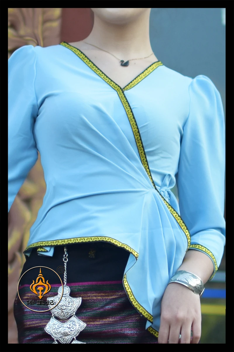 Костюм из тайского материала в этническом стиле для женщин летняя тонкая дышащая