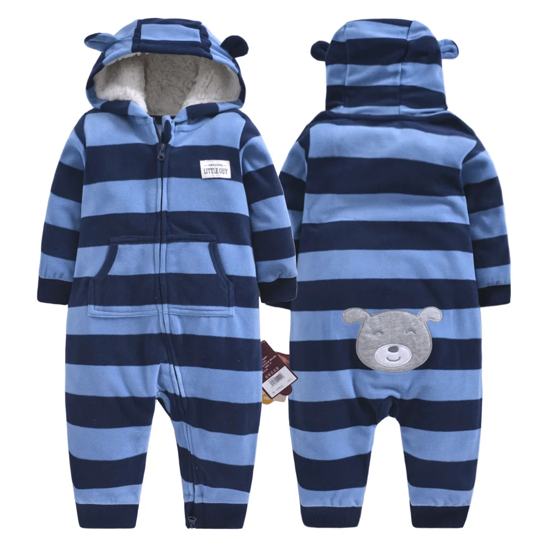 Весенние детские комбинезоны для мальчиков одежда новорожденных ворсистые