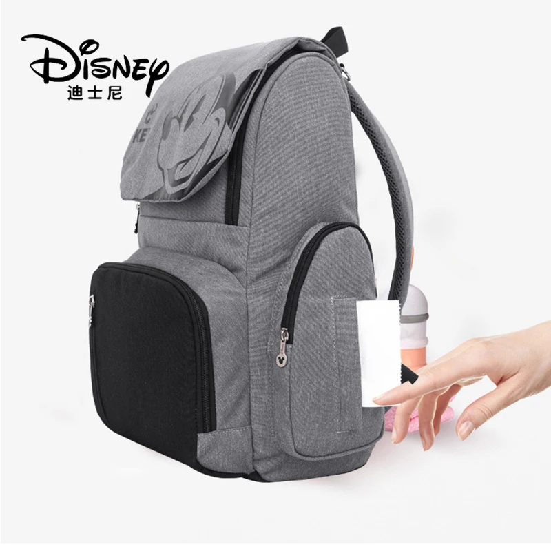 

Disney Mummy Bag Multifunctional Backpack Portable Large Capacity Baby Bag Outgoing Mom Bag Fashionable Daddy Bag Diaper Bag