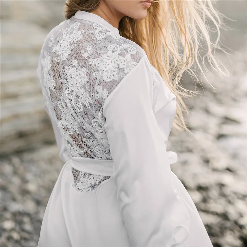 Белое Атласное пляжное платье купальный костюм накидка парео де Плайя Mujer Robe de Plage купальник накидка длинное пляжное платье# Q667