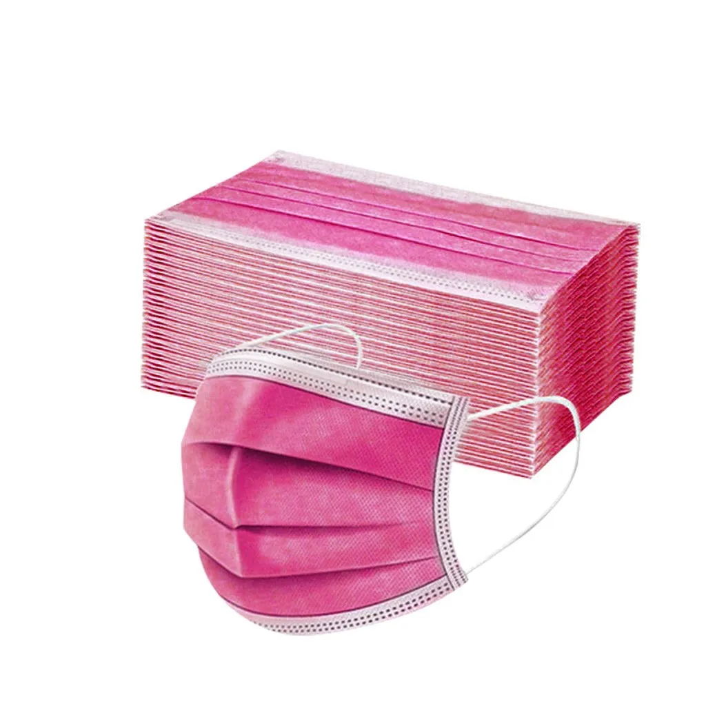 

Mascarilla 3 Capas Adult Disposable Face Mask 3ply Ear Loop Anti-pm2.5 Adult Disposable Facemasks Mascarilla Reutilizable Masque