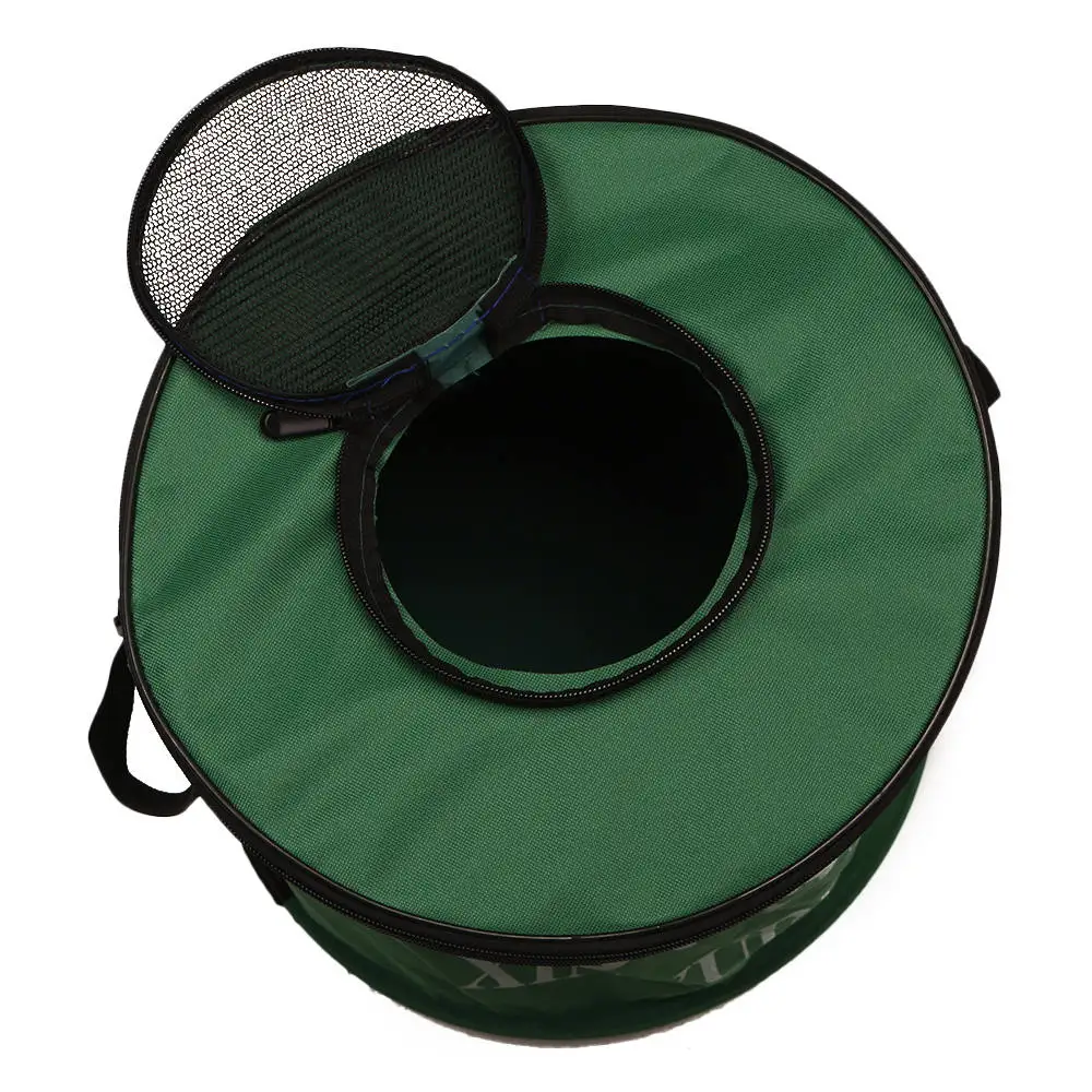 Портативное складное холщовое ведро 25 см термоусадочные аксессуары для ловли
