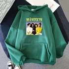 Maneskin Merch толстовки женские с длинным рукавом крутые простые толстовки уличная одежда Kawaii y2k Толстовка худи модная женская одежда Kpop