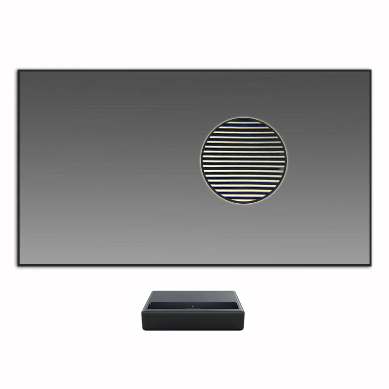 2022 Топ ALR окружасветильник отклонение CLR PET Черный Кристалл UST 4K экран проектора 100