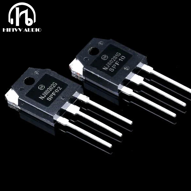 Hifivv audio NJW0281G NJW0302G Триод njw0nj281 w0302 мощный усилитель звука транзистор|njw0281 njw0302|transistor