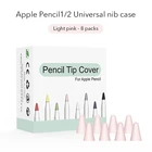 Силиконовый чехол-наконечник для карандашей Apple Pencil 2nd 1-го поколения, Защита экрана для iPad, чехол-наконечник для карандашей