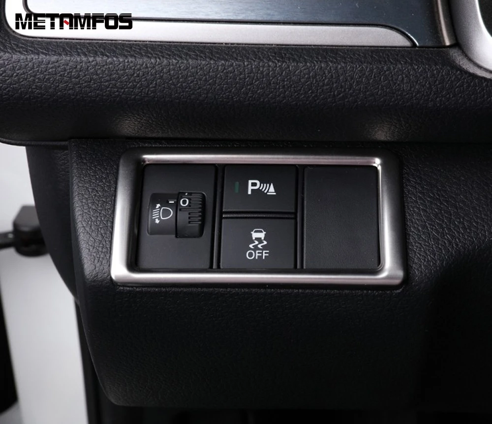 Для Honda Civic Sedan 2016 2017 2018 головной светильник головная лампа крышка выключателя