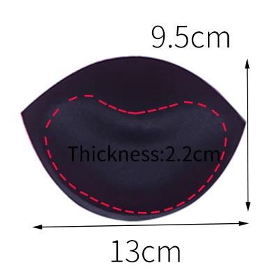 1pair 2 шт., 1 пара, сексуальное бикини, подкладка, вставка, съемный женский бюстгальтер, накладки для груди, усилитель груди, пуш-ап чашечки для купальников, подкладка - Цвет: 1pair