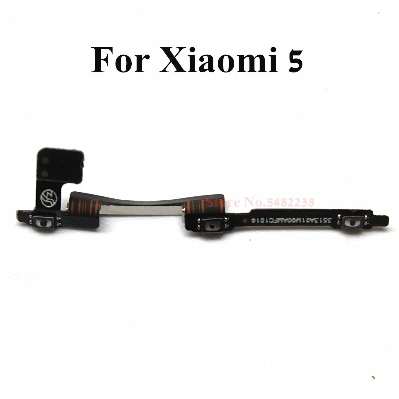 Оригинальные кнопки включения/выключения громкости гибкий кабель для Xiaomi 5 Mi5 M5
