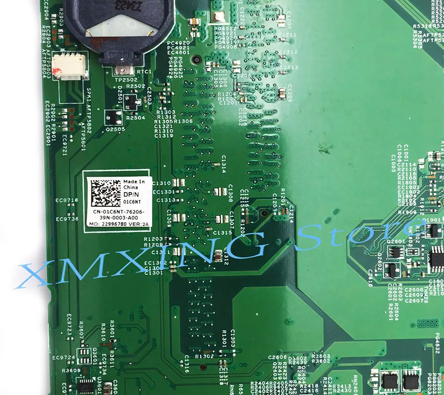 FULCOL для DELL Inspiron 3437 5437 материнская плата ноутбука I7-4500U процессор GT750M GPU CN-01C6NT 01C6NT