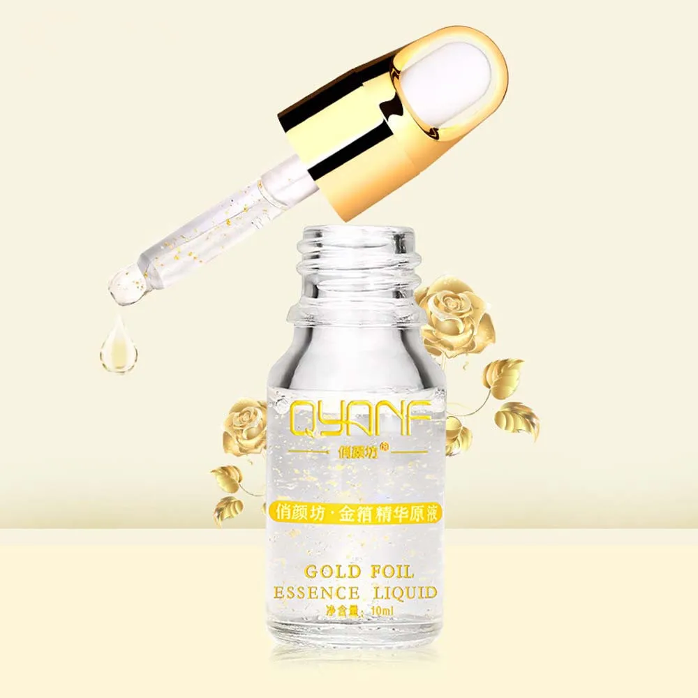 FAKAZI 24 K Золотая эссенция макияж Праймер увлажняющий для пор лица фольга сыворотки