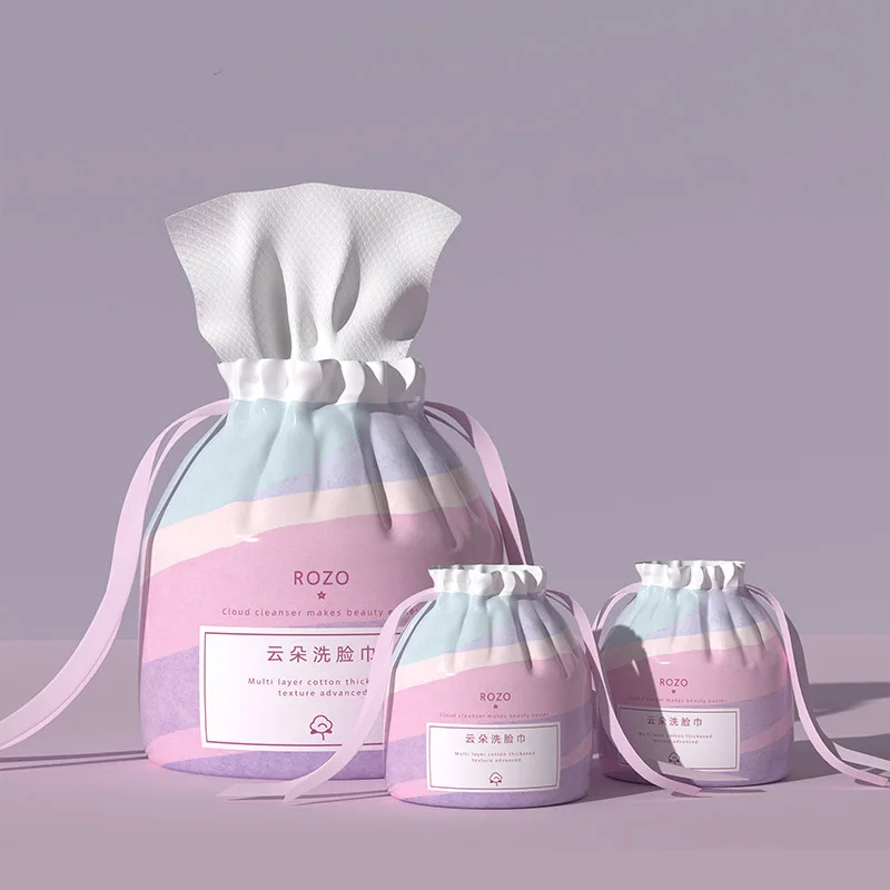 50 листов одноразовых чистящих салфеток салфетки для снятия макияжа полотенца из
