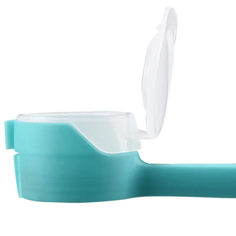 

1PC Seal Pour Food Storage Bag Clip Snack Sealing Clip Keeping Fresh Sealer Clamp Plastic Helper Food Saver Travel Kitchen Tool