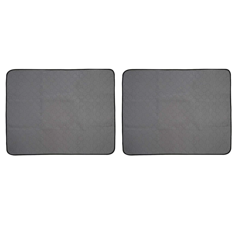 

Washable Pee Pads for Dogs Puppy(2 Pack), Reusable,Puppy Pads/Dog Training Pads /Dog Kennel Pads/ Travel Pet Pee Pads