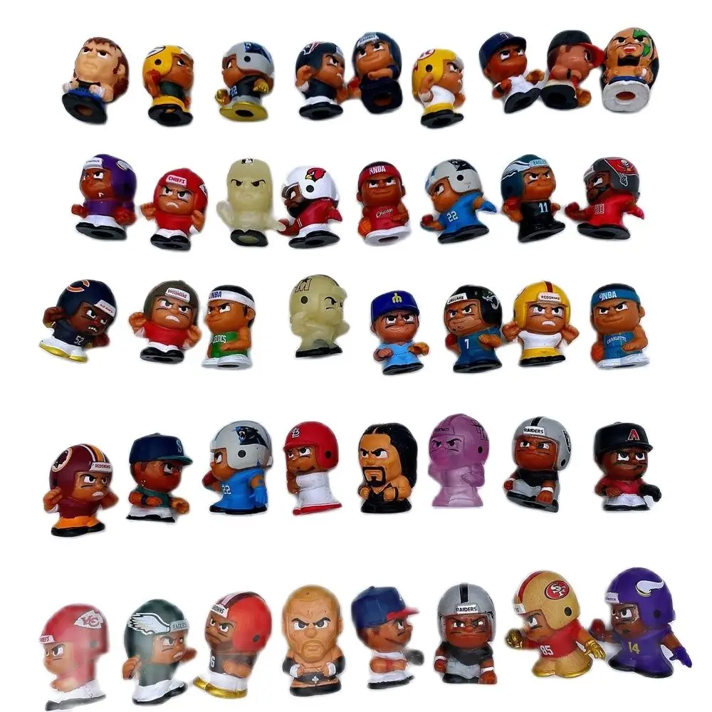 

Милые Мультяшные Мини-куклы, бейсбольные фигурки, игрушки, модели, случайно отправляемые ПВХ фигурки, бейсбольные игрушки для детей