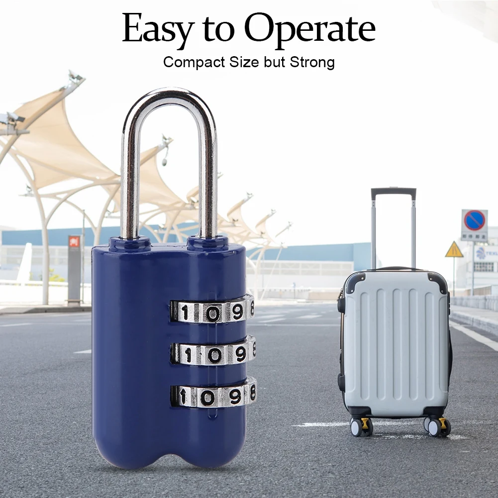 Замок для багажа из цинкового сплава с кодом и циферблатом|Электрический замок| |
