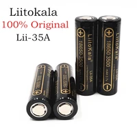 300pcs 100 original liitokala lii 35a 3 7v 3500mah 10a discharging rechargeable batteries