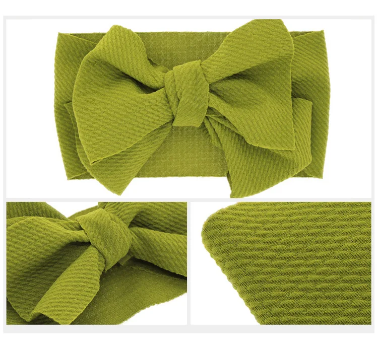 Knot Bow Headbands Turban Head Wraps Soft Elastic Baby Girls Hair Accessories | Детская одежда и обувь