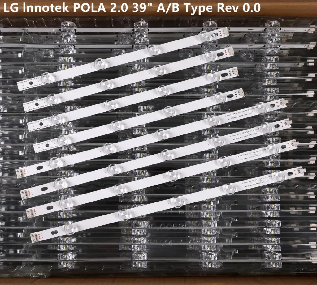 Новая 8 шт./компл. Светодиодная лента подсветка для LG 39LN540V 39LN570V innotek HC390DUN POLA2.0 39 A B