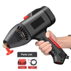 Портативный мини-аппарат для дуговой сварки, 3000 Вт, портативный автоматический цифровой ЖК-дисплей, регулируемый ток в комплекте