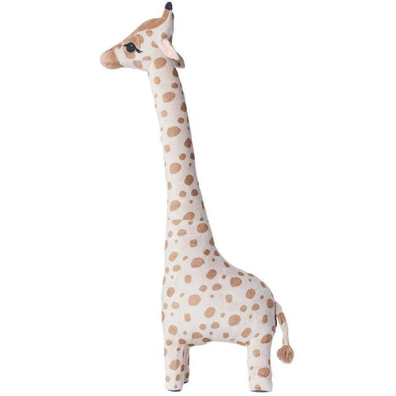 

Большой размер, имитация жирафа, плюшевые игрушки, Мягкое Животное, жираф, Спящая кукла, подарок на день рождения, детская игрушка