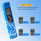 Цифровой измеритель чистоты воды TDS EC, тестер, термометр, ручка, для аквариума, бассейна, монитор качества воды