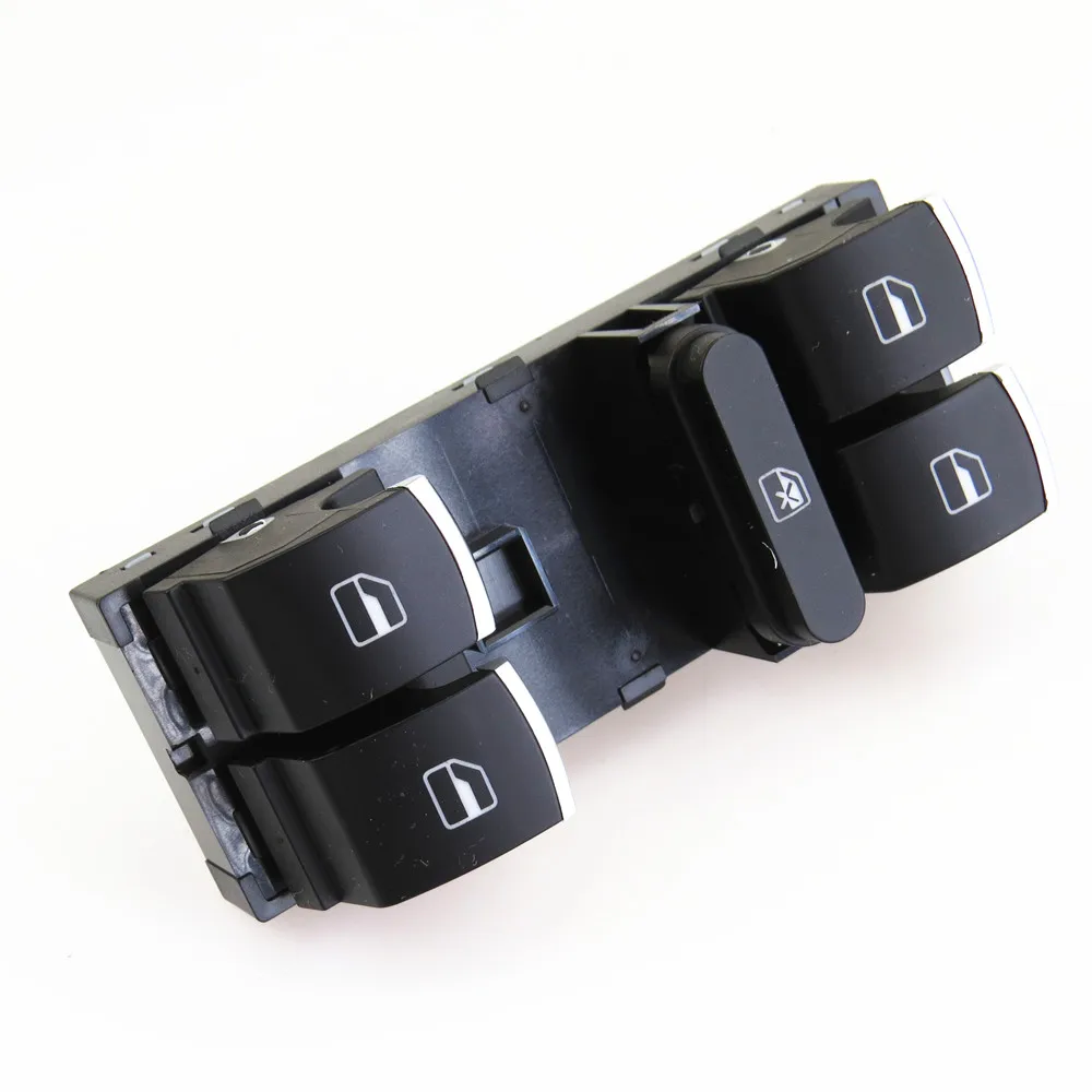 FHAWKEYEQ Хромированная ручка бокового зеркала фары + Главный переключатель оконного