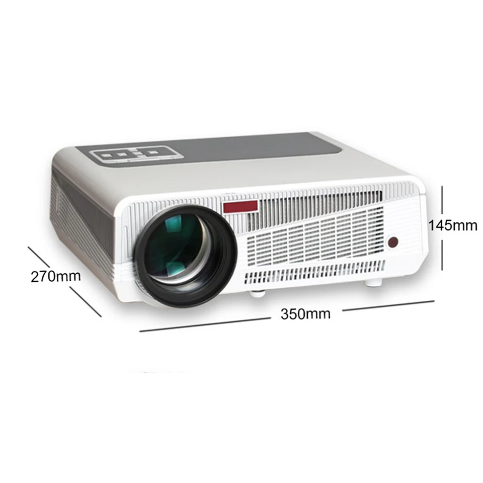 Full HD проектор Poner Saund LED86 + WIFI 5500 люмен 1080P 3D Android 6 0 домашний кинотеатр 10 м