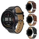 Ремешок из натуральной кожи для Xiaomi Mi Watch Color Gear S3, умный спортивный ремешок для Xiaomi watch color Garmin Vivoactive 4