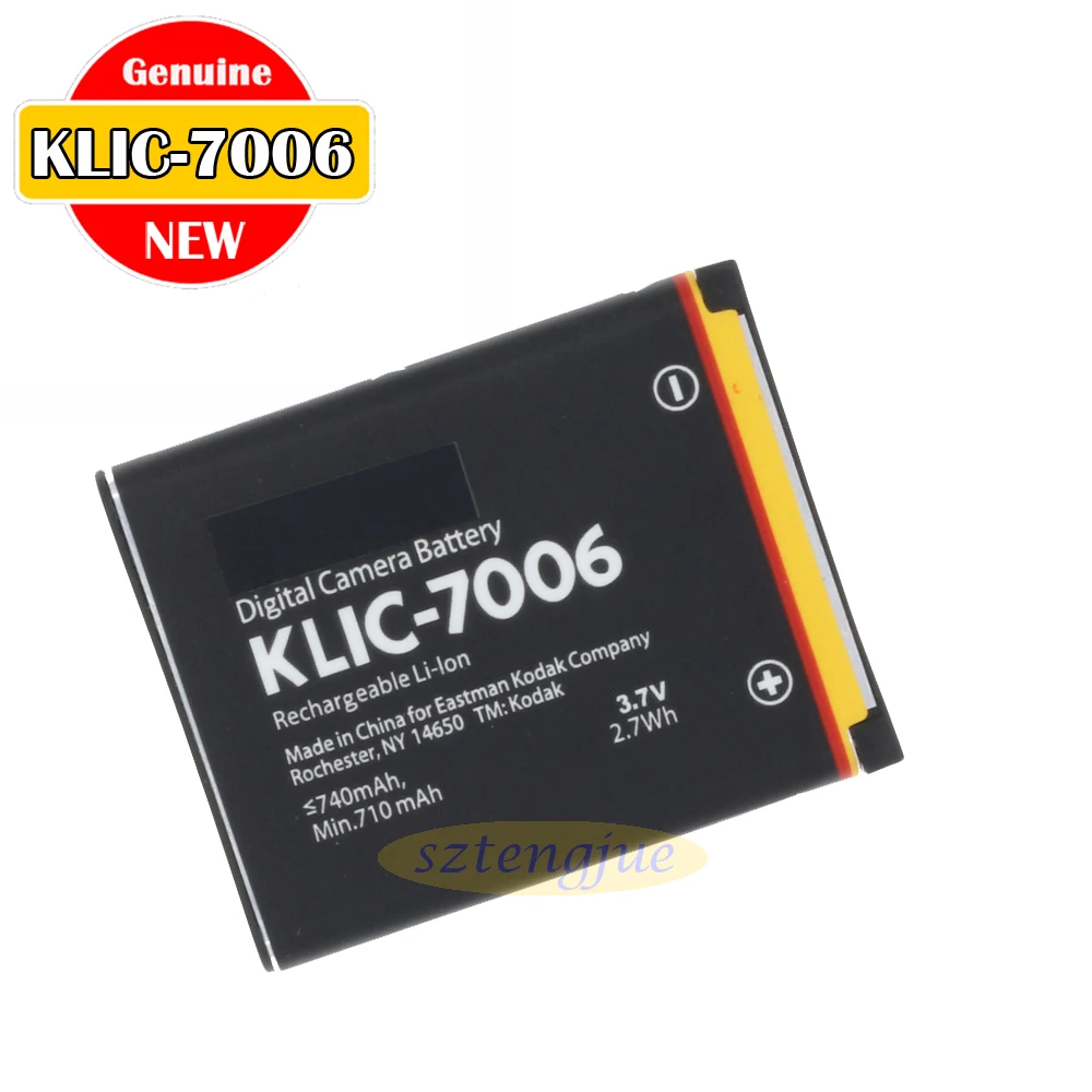Новый оригинальный KLIC 7006 Батарея для Kodak EasyShare M22 M52 M200 Z990 M522 M531 M532 M550 M552 M583 M883