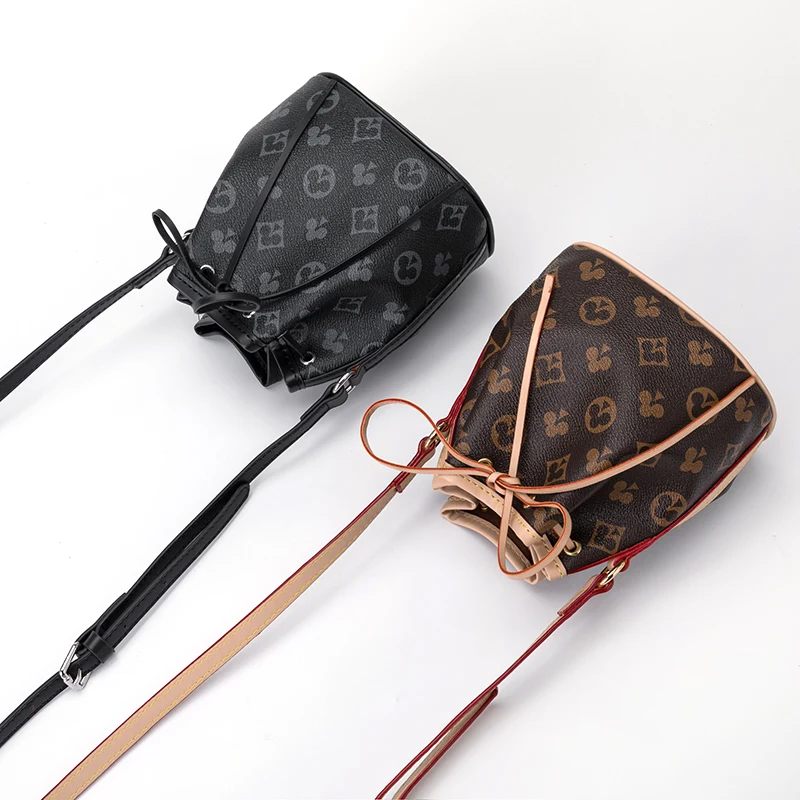 

Multifunctional Design of Printing Bucket Women's Bag Korean Fashion Handbags High Capacity Women Shoulder Messenger Bag