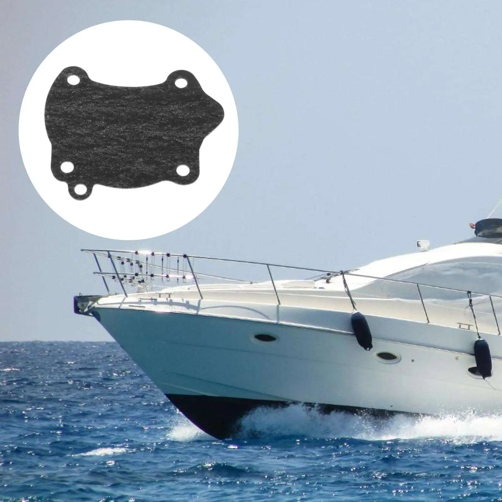 1Pcs Head Cover Gasket Repair Parts Compatible with Yamaha Outboard 4 hp 2 stroke 6E0-11193-A1 | Автомобили и мотоциклы