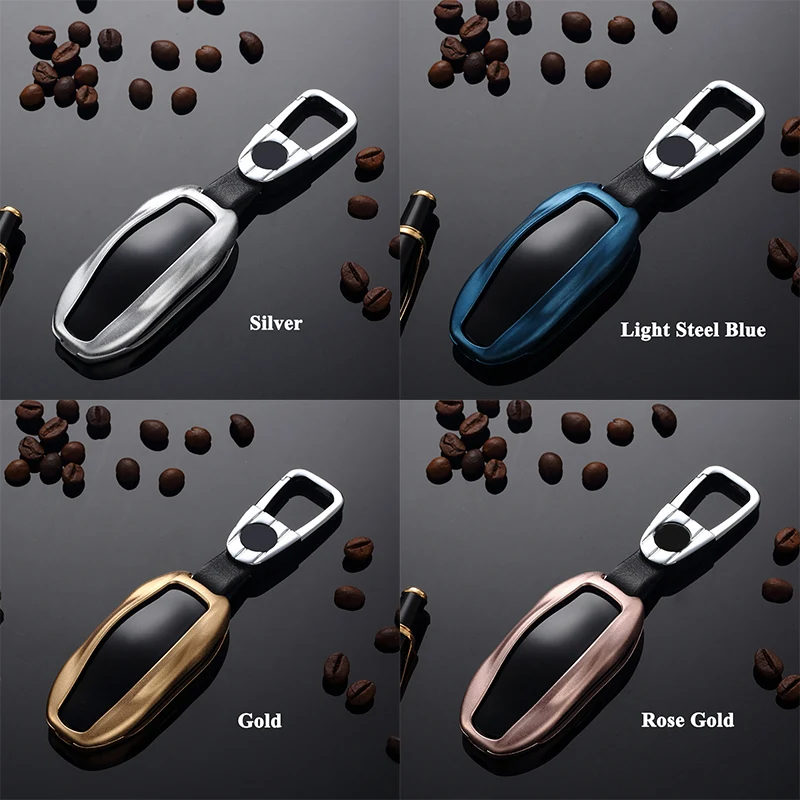 1 шт. SEEYULE алюминиевый сплав стильный автомобильный чехол с дистанционным