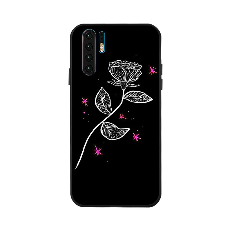 Ojeleye чехол для huawei Y7 чехол модная черная Обложка для телефона из силикона и ТПУ для huawei P30 P20 Lite Y5 Y6 Y7 Y9 чехлы на сиденья - Цвет: X089