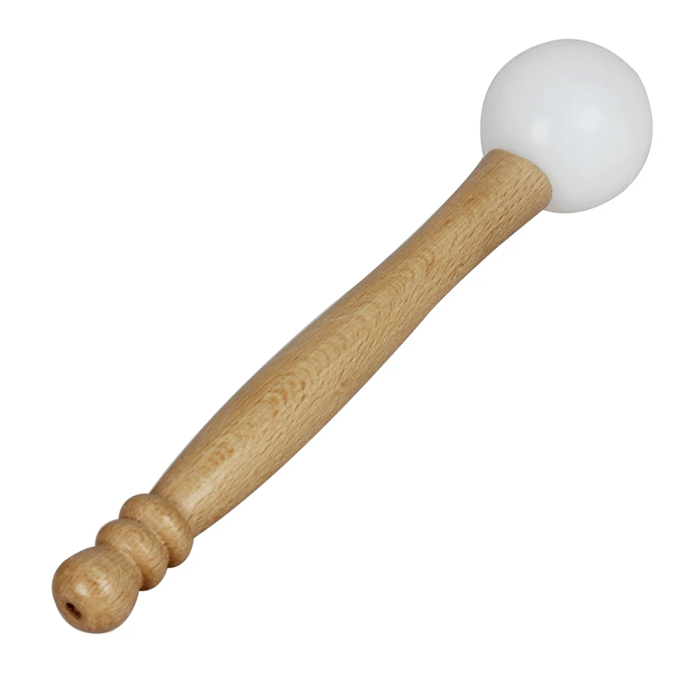 Rubber Mallet Stick Beater for Crystal Singing Bowl Wooden Handle Professional Buddha Sound &amp Ring Meditation |